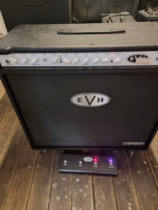EVH 5150 III 212 combo 6L6 50 watts beg, som ny, fina rör