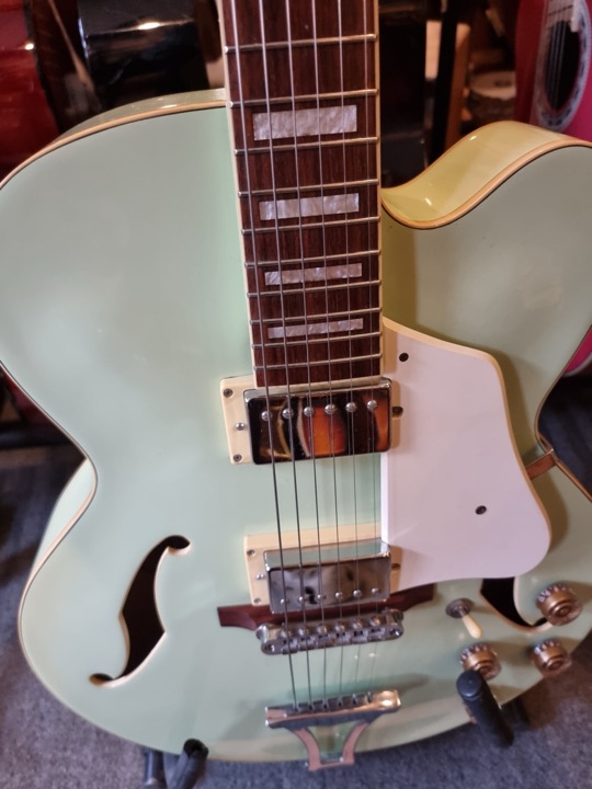 Ibanez AF75-BS Elgitarr, Artcore demo ex. i superskick